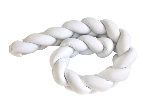 Copánkový mantinel 2,4 m Basic bílá