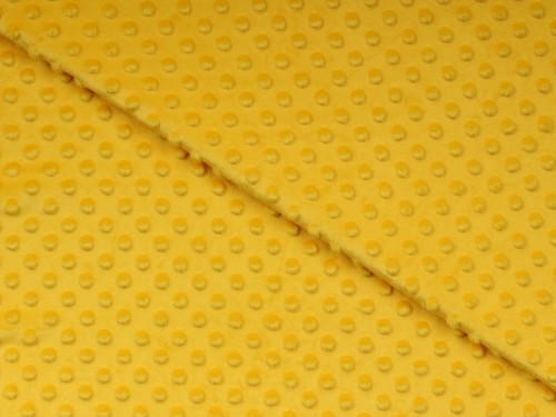 Minky žlutá 380 g / m2 / Oeko-tex